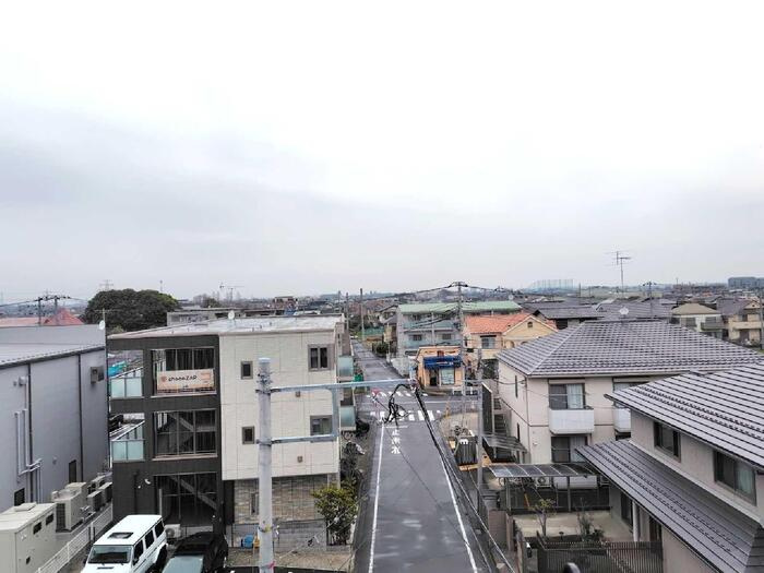 稲城市東長沼の賃貸マンションの展望