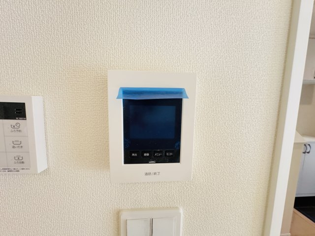 柏市大室新築戸建のセキュリティ|来客時も安心のTVモニター付きインターフォン