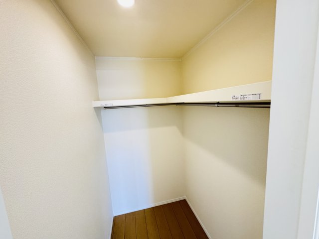 柏市大室新築戸建の収納|7.5帖寝室・ウォークインクローゼット