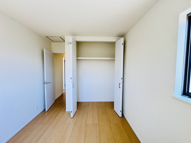 柏市大室新築戸建の収納|6帖洋室収納