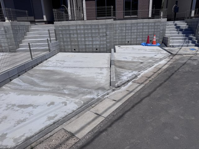 柏市大室新築戸建の駐車場|H号棟駐車スペース・2台駐車可