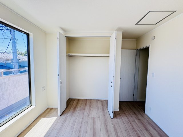 柏市大室新築戸建の収納|6.5帖洋室収納