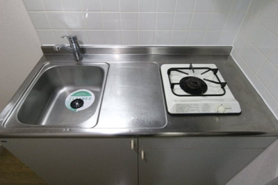 【キッチン】 | 菱和パレス九段 | 1口ガスコンロ