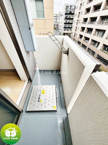 グランディール門前仲町のバルコニー