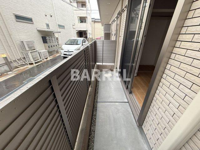 ウェルゲートノースのバルコニー