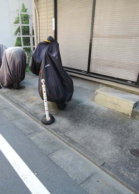 【駐車場】 | マルミツハイム | バイク置場あります