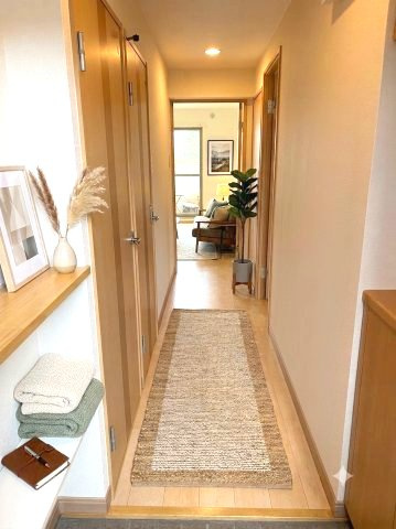 Ｃａｓａ　Ｖｅｒｄｅ甲東園の玄関|AIによる家具を設置したイメージです♪