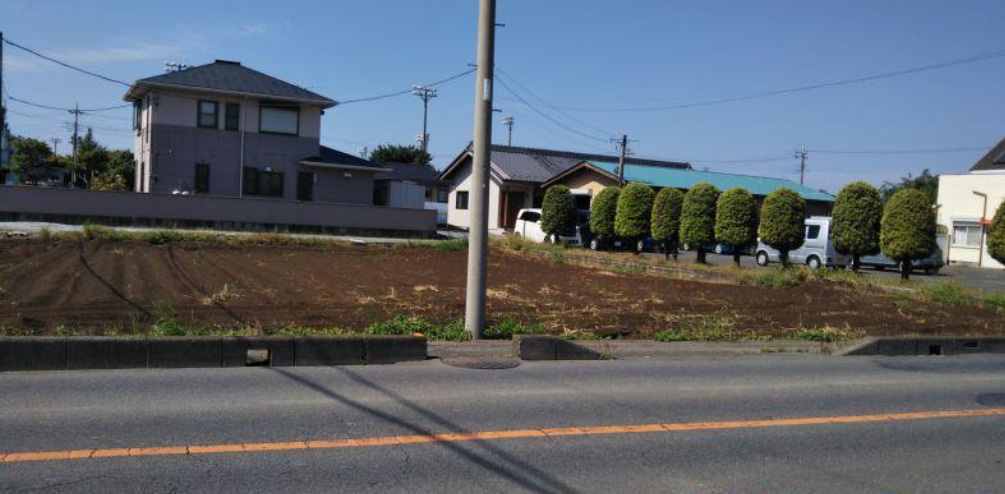 伊勢崎市境上武士　売地の外観