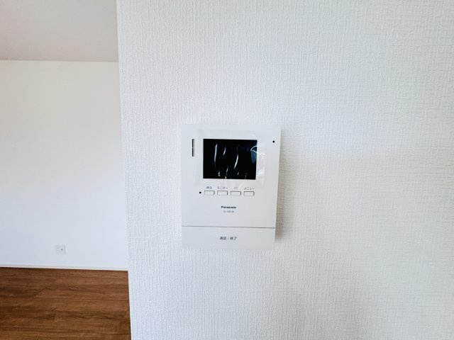 松戸市東平賀新築戸建（第３東平賀）のセキュリティ|来客時も安心のTVモニター付きインターフォン