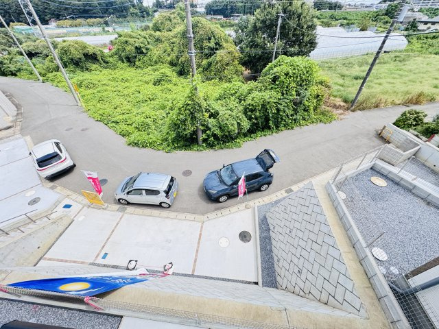松戸市東平賀新築戸建（第３東平賀）の展望|バルコニーより道路側眺望