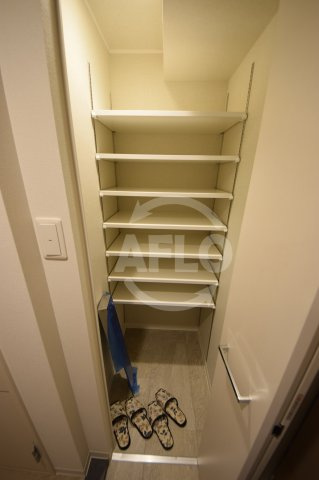 ラ・メゾンヴェール上町の収納|ラ・メゾンヴェール上町　シューズクローゼット