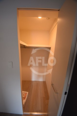 ラ・メゾンヴェール上町の収納|ラ・メゾンヴェール上町　ウォークインクローゼット