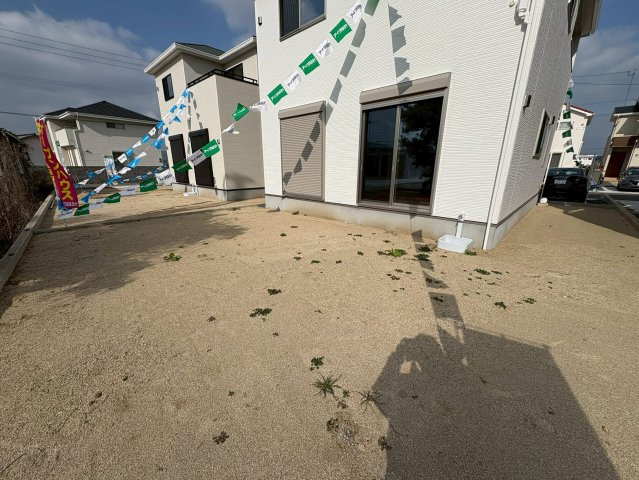 行橋市東泉　(新築一戸建て)の庭|嬉しい庭スペース♪
【行橋市　新築一戸建て】