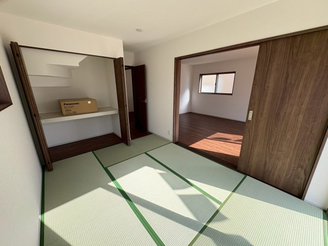 行橋市東泉　(新築一戸建て)の和室|お子様の遊び場や来客時に便利な和室付き♪
【行橋市　新築一戸建て】