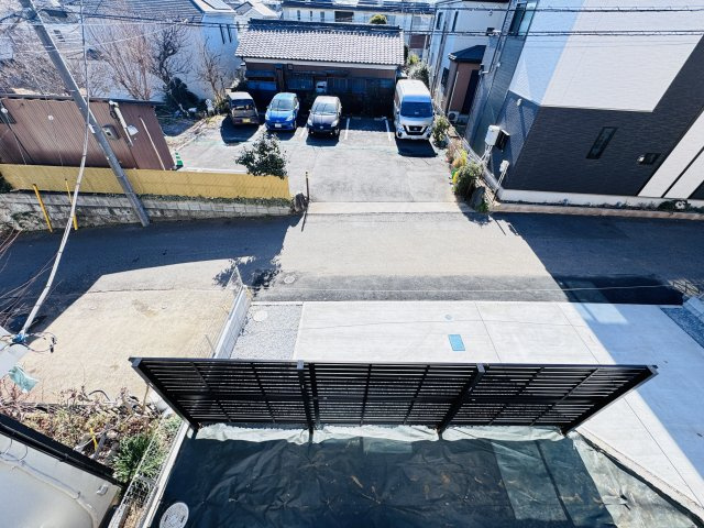 柏市酒井根６丁目新築戸建の展望|バルコニーより南側眺望・南道路で日当たり良好♪