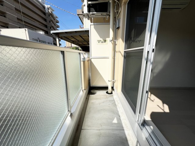 フィットハイム青柳のバルコニー