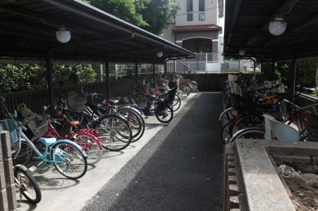 【その他共用部分】 | Ｔ’ｓ　ｇａｒｄｅｎ西船橋 | 駐輪場です。