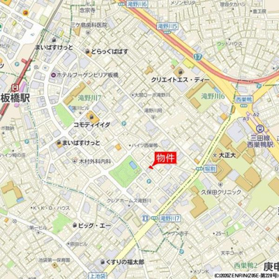 【地図】 | 滝野川ハウス