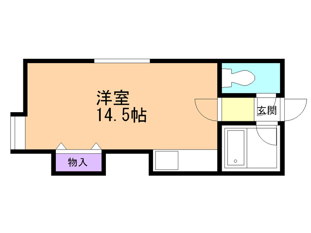 母恋グランドハイツの間取り