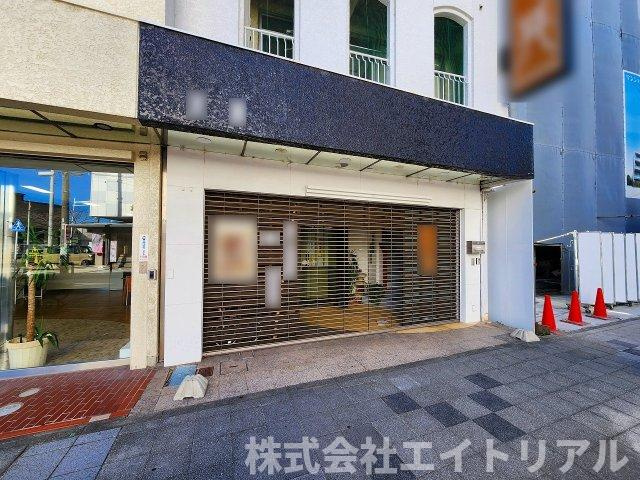 安城市朝日町　貸店舗の外観
