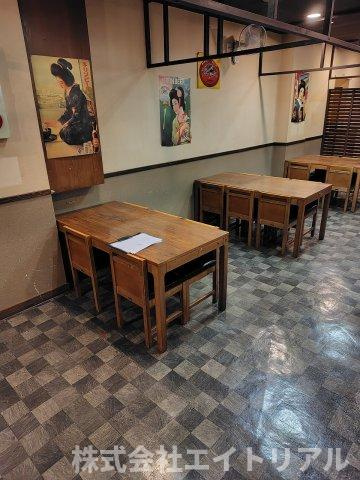 安城市朝日町　貸店舗の内装