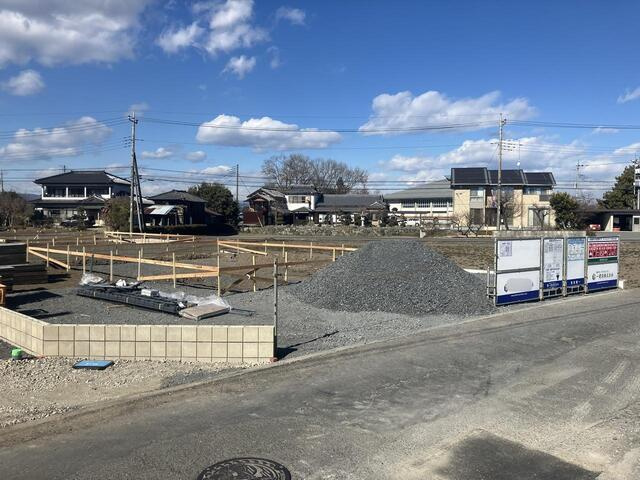 リーブルガーデン栃木市都賀町平川第3　新築一戸建ての前面道路含む現地写真|前面道路含む現地写真です