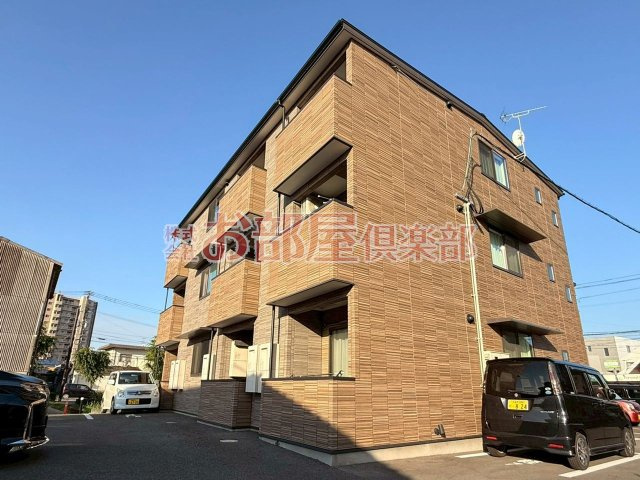 T-Regno羽犬塚B棟の外観|おしゃれな外観です
