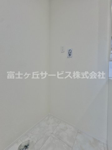 【ランドリースペース】 | 豊川市伊奈町出口 59期 新築一戸建て 3号棟 | 洗濯機置き場です