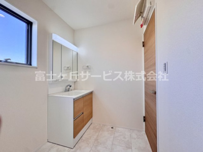 【脱衣所】 | 豊川豊橋市高洲町 58期 新築一戸建て 2号棟 | 脱衣場です