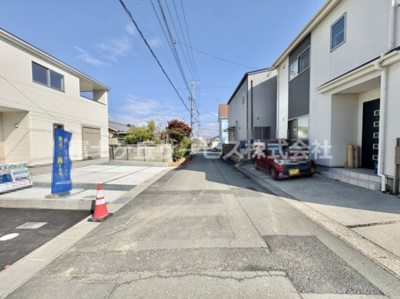 【前面道路含む現地写真】 | 豊川豊橋市高洲町 58期 新築一戸建て 2号棟 | 前面道路含む現地写真です
