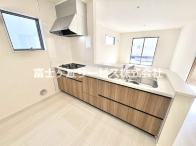 【キッチン】 | 豊川豊橋市高洲町 58期 新築一戸建て 2号棟 | 使いやすいキッチンです