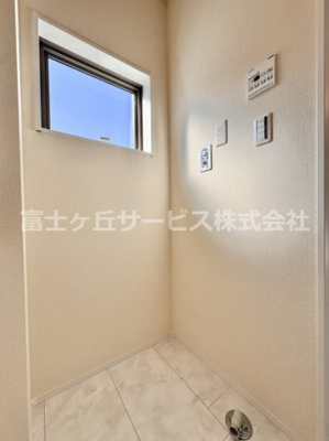 【ランドリースペース】 | 豊川豊橋市高洲町 58期 新築一戸建て 4号棟 | 洗濯機置き場です