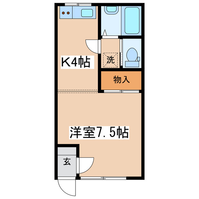 クインヒルズANNEXの間取り