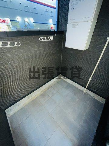 仲介手数料０円！Haus　Ruhe　高畑のバルコニー