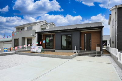 【外観】 | 太田第14下田島町 一建設 7号棟 | 日当たりが良い南道路だから実現できた明るい平屋建て住宅