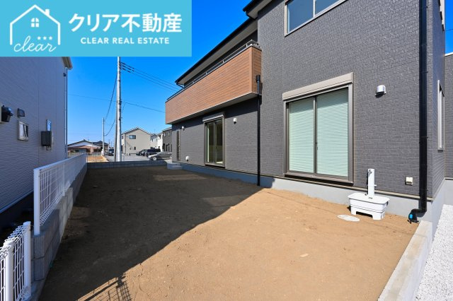 【駐車場】 | 館林第1広内町　リーブルガーデン | 広々としたお庭でバーベキューやガーデニングも楽しめます♪