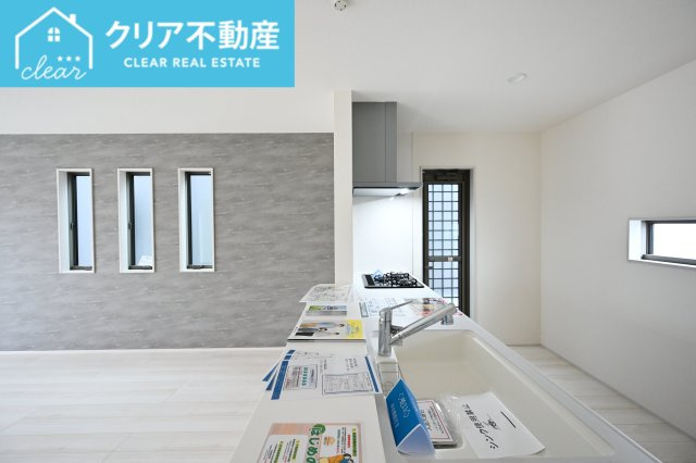 【キッチン】 | 太田第14下田島町 リーブルガーデン | カウンターキッチン