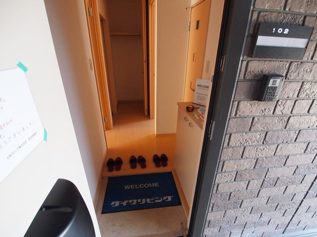 ヒールクリークＭイーストの玄関