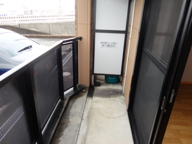 クリスタルビュー1のバルコニー