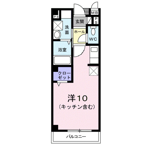 アロマ・フォーレⅢの間取り