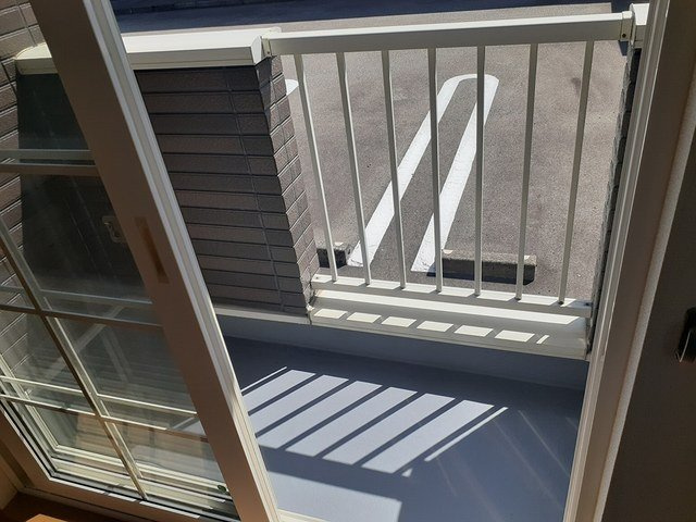 ラ　フォレスタ　Ⅰのバルコニー|陽当たり良好なバルコニーです