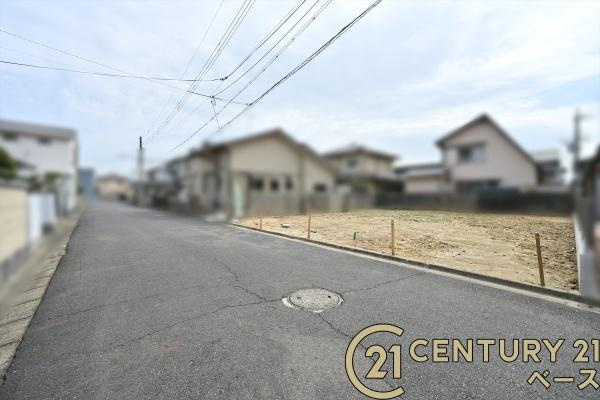 磯城郡田原本町藥王寺　建築条件なし土地の前面道路含む現地写真|■現地撮影写真■お気軽にお問い合わせください！
