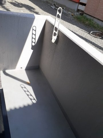 チセコロカムイのバルコニー