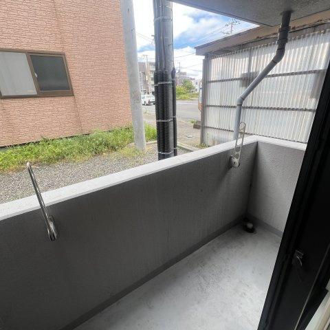 チセコロカムイのバルコニー