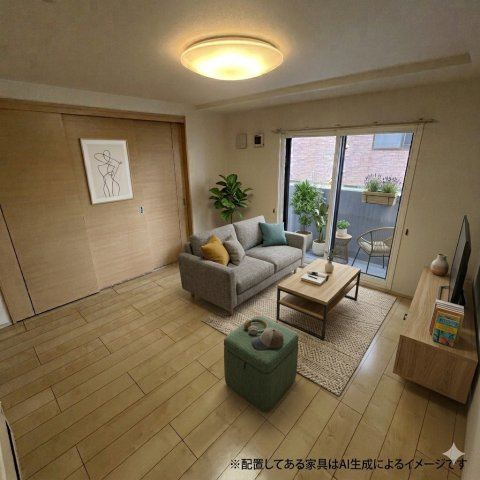 チセコロカムイの居間・リビング