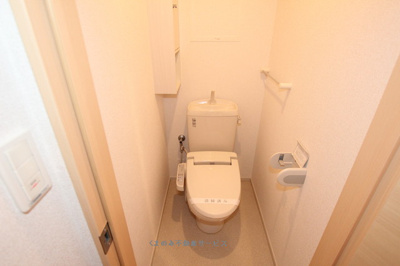 【トイレ】 | パークヴュー高瀬Ａ | 落ち着いたトイレです
パークビュー高瀬A棟　201号室　2019/10/26撮影