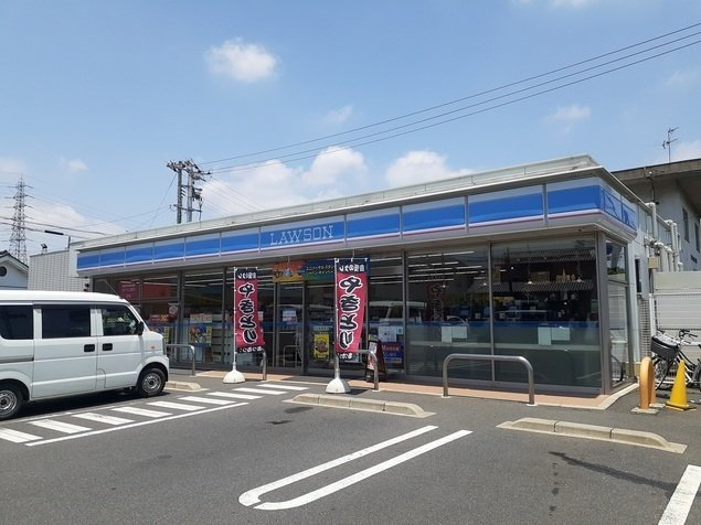プレジオ福富の周辺|ローソン福浜西店まで550m