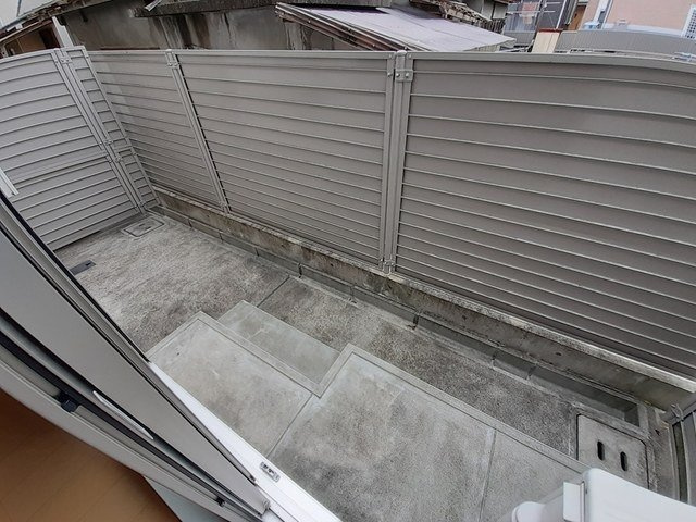 ローズコートのバルコニー