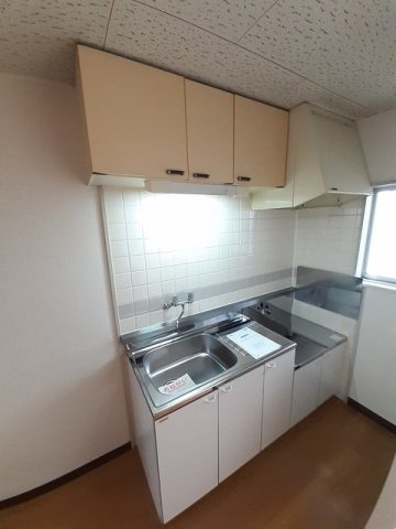 平の上ハイツⅡのキッチン