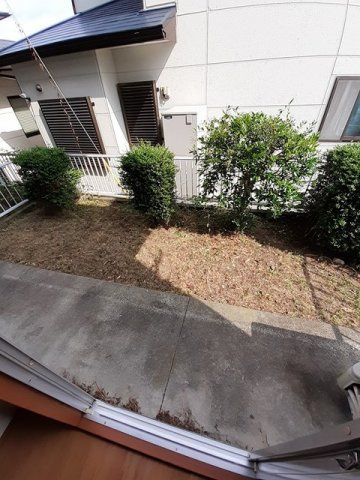 平の上ハイツⅡの庭